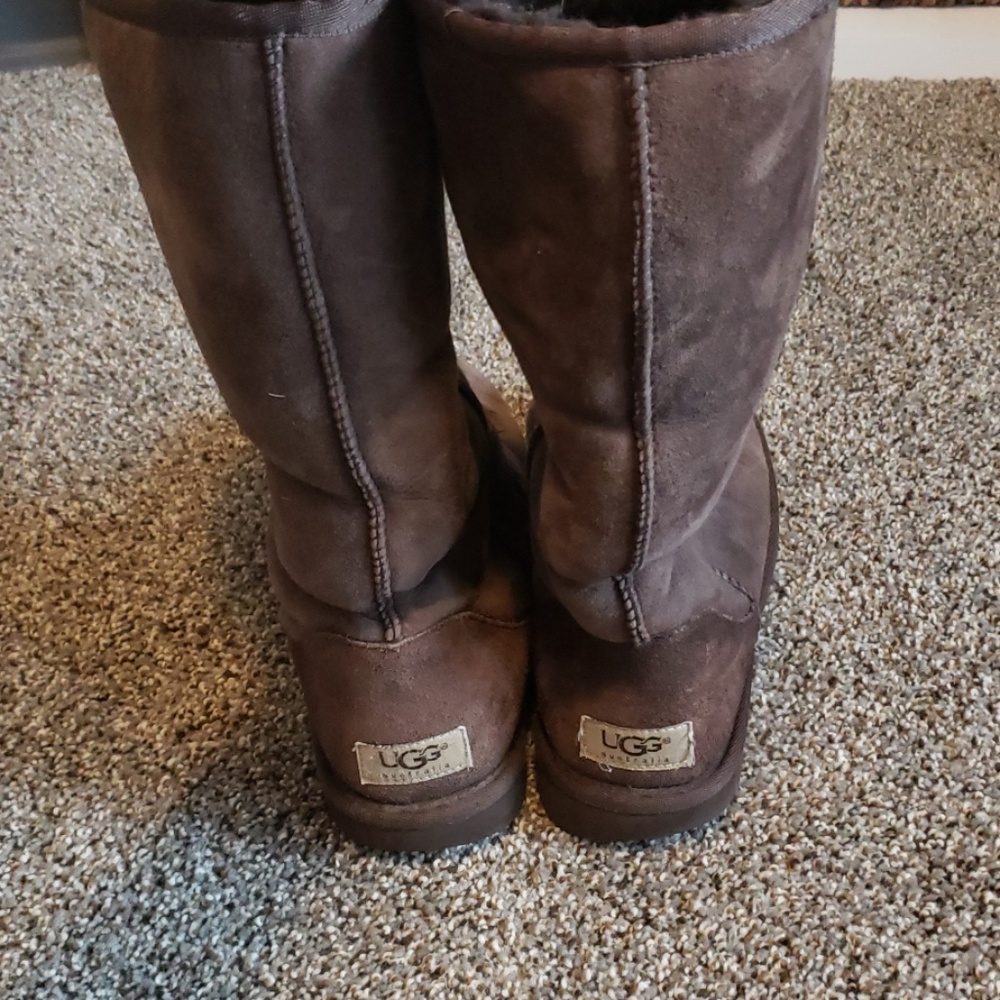 Chocolate Ugg boots